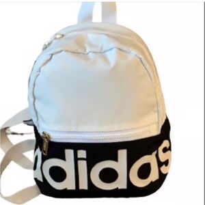 Adidas small backpack black and white Oh